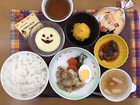 ハロウィンランチ